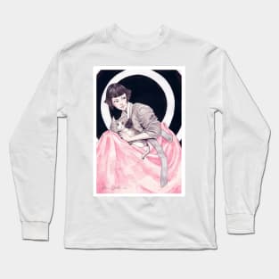 kitty girl Long Sleeve T-Shirt